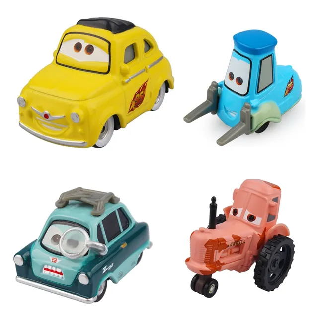 Disney Pixar Cars Lightning McQueen Forklift Guido Luigo 155 Diecast