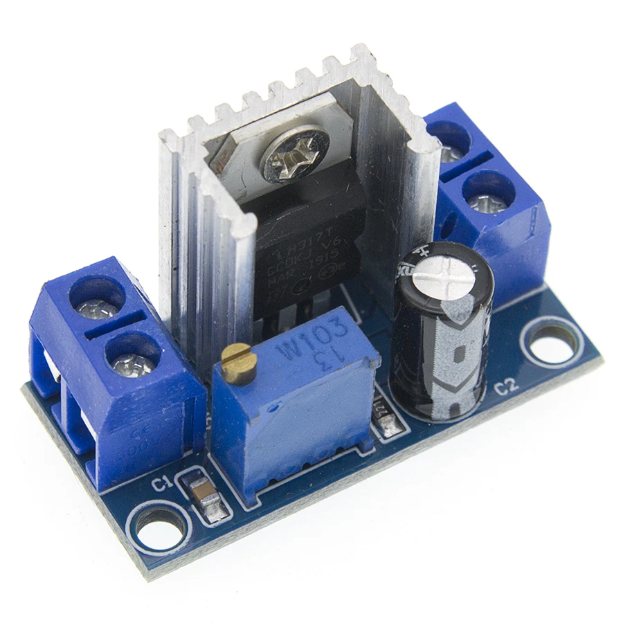 1 шт. LM317 LM317T DC step down преобразователь печатная плата модуль питания|power module|dc-dc