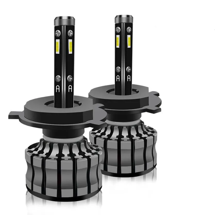 Светодиодные фары 2 Bombillas 36000LM H7 H1 H4 360 градусов 3570 CSP чипы 9005 hb3 H11 H8 9006 9012 faros coche Turbo