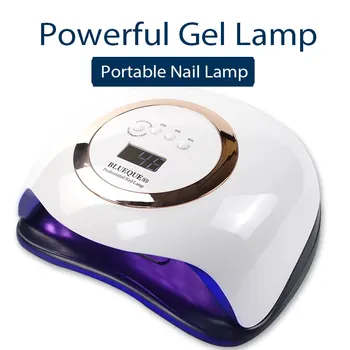 

UV Lamp For Manicure 72W Big Power LED Nail Dryer Lamp for Curing All Gel Polish Drying UV Gel Smart Timing Lamp for Nails