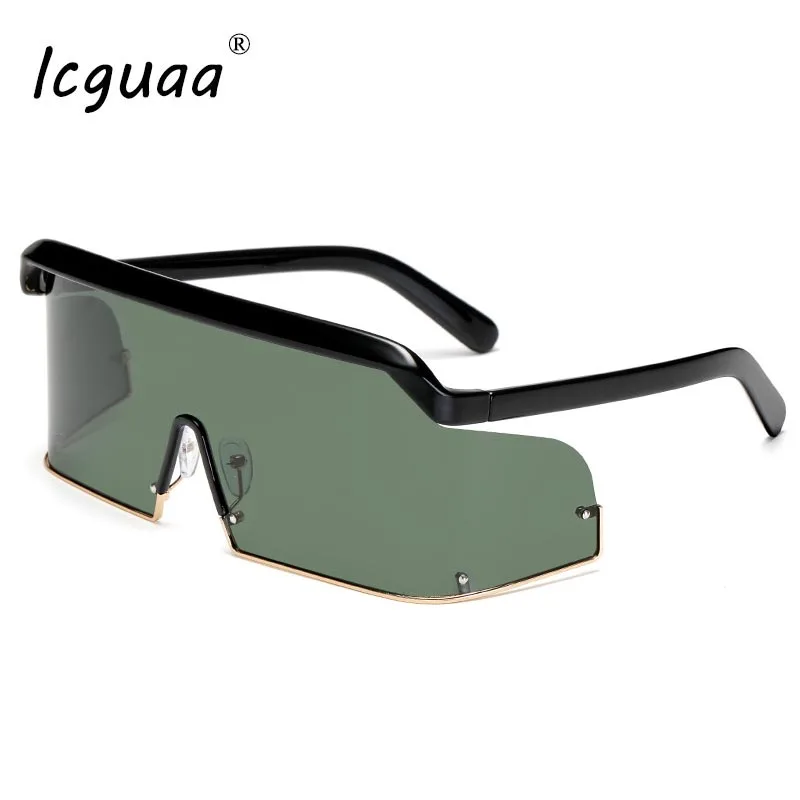 Новинка, новинка, тренд, женские, уличные, большие женские очки, цельный роскошный бренд Lentes de sol mujer