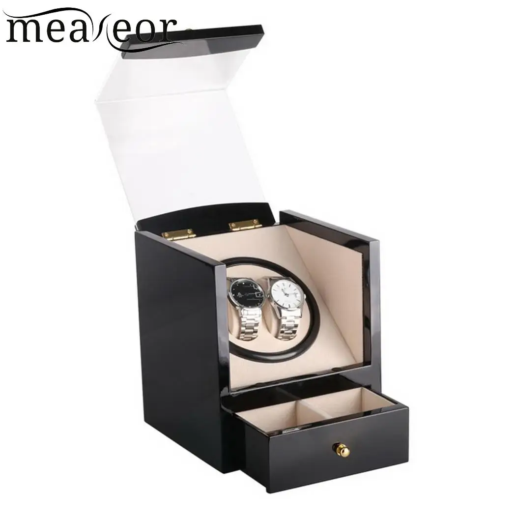 

2+0 Stirrer Automatic Mechanical Watch Display Motor Shaker Winder Watches Holder Boxes Fashion & Casual Box
