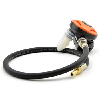 

2nd Stage Diving Breathing Regulater Adjustable Explorer Diving Pressure Reducer Respirator Diving Mouth Bite Scuba Swimming 2