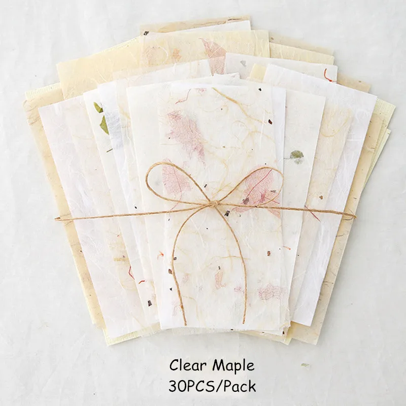 30PCS Vintage Style Scrapbook Decoration Paper Journal