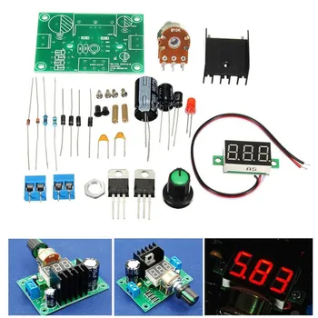 

Digital Display LM317 Adjustable Regulated Voltage Regulators Board Module Kits New