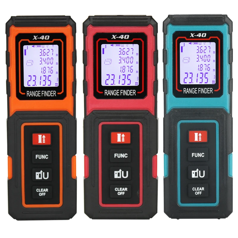 

Laser Meter Laser Tape Measure Laser Rangefinder 40M Electronic Roulette Laser Distance Meter Digital Trena Metro Measure Tools