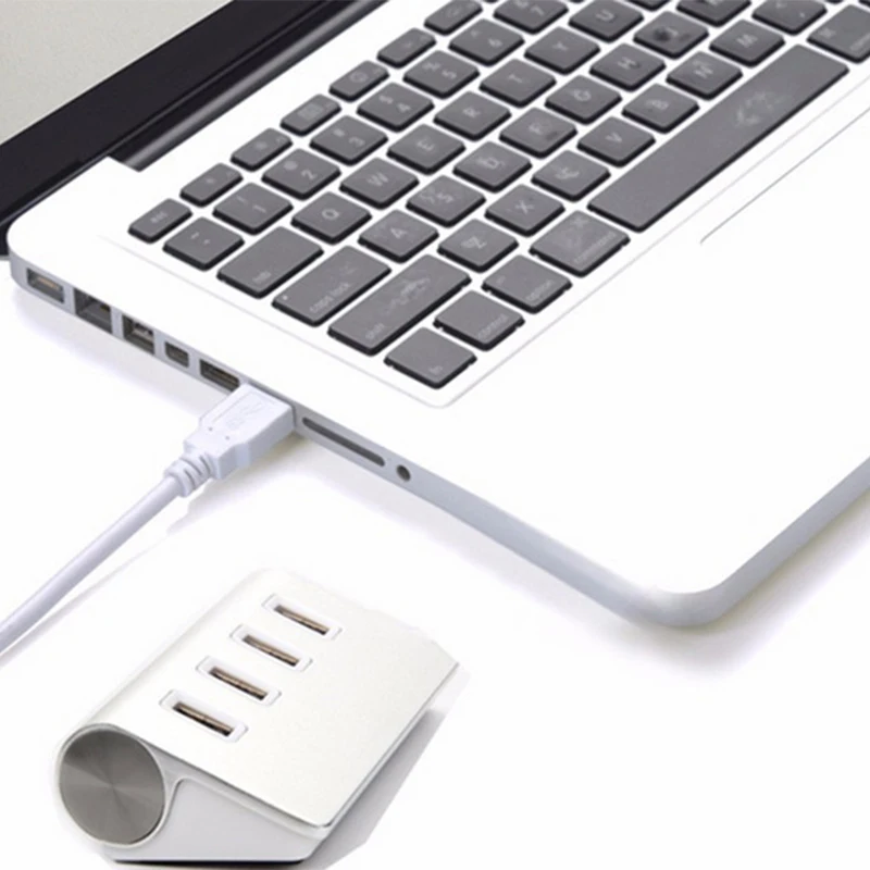 USB 3,0 концентратор с 4 портами USB концентратор USB сплиттер адаптер питания для iMac/Macbook компьютер ноутбук аксессуары концентратор USB 3,0