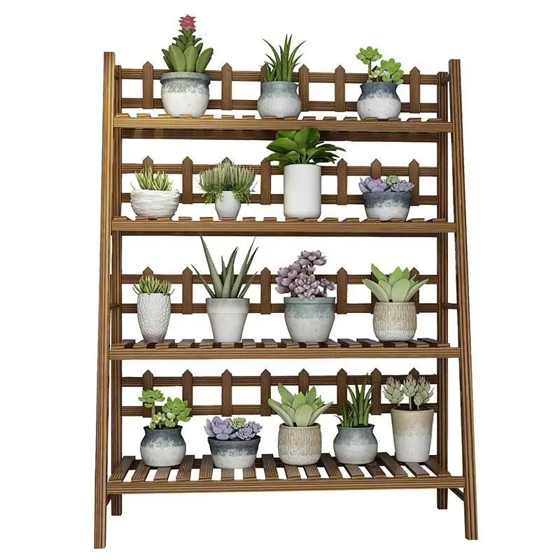 

Huerto Urbano Madera Flores Estante Para Estanteria Plantas Etagere Pour Plante Plant Rack Dekoration Outdoor Shelf Flower Stand