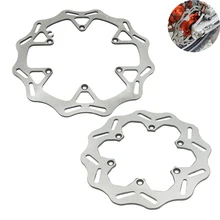 Nouveau 260mm 220mmMotorcycle Disque De Frein Avant Pour SXF XC EXC XCW TC FC TE 125 150 200 250 300 350 400 450 500 501 98 99 07-18