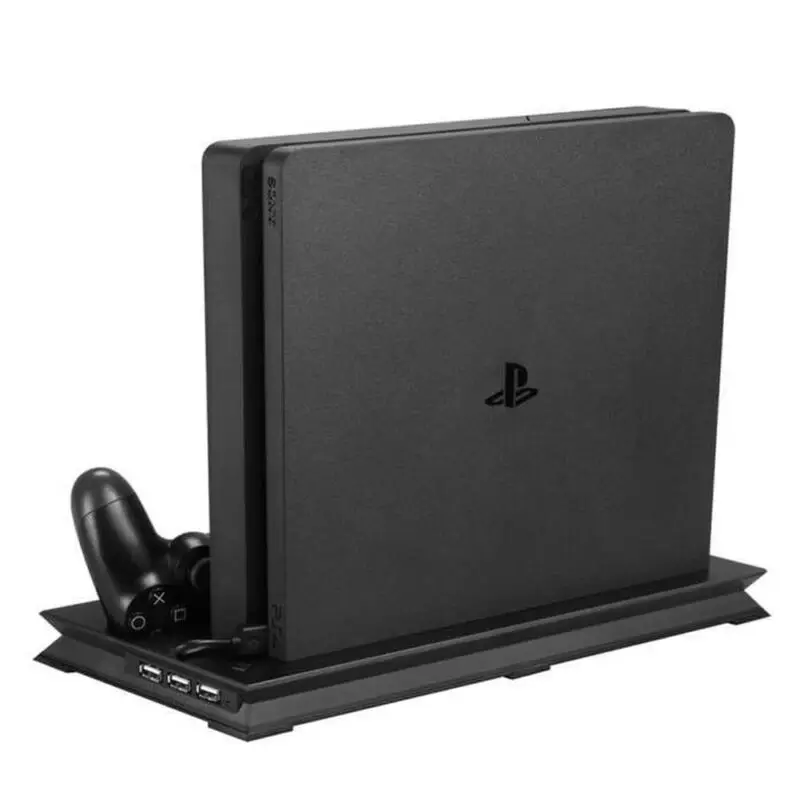 Консоль для видеоигр, подставка для док-станции, держатель для Playstation 4, тонкий вентилятор для охлаждения консоли