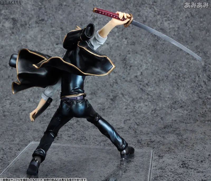 15 см Gintama Sougo Okita Turmoil версия модели ПВХ драгоценный камень Серебряная Душа