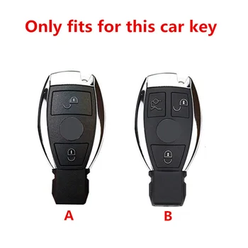 Custodia per Chiave/telecomando per Mercedes benz A B R classe G GLK GLA w204 W251 W463 W176 - Custodia protettiva per custodia protettiva per chiave auto di alta qualit per Mercedes benz A