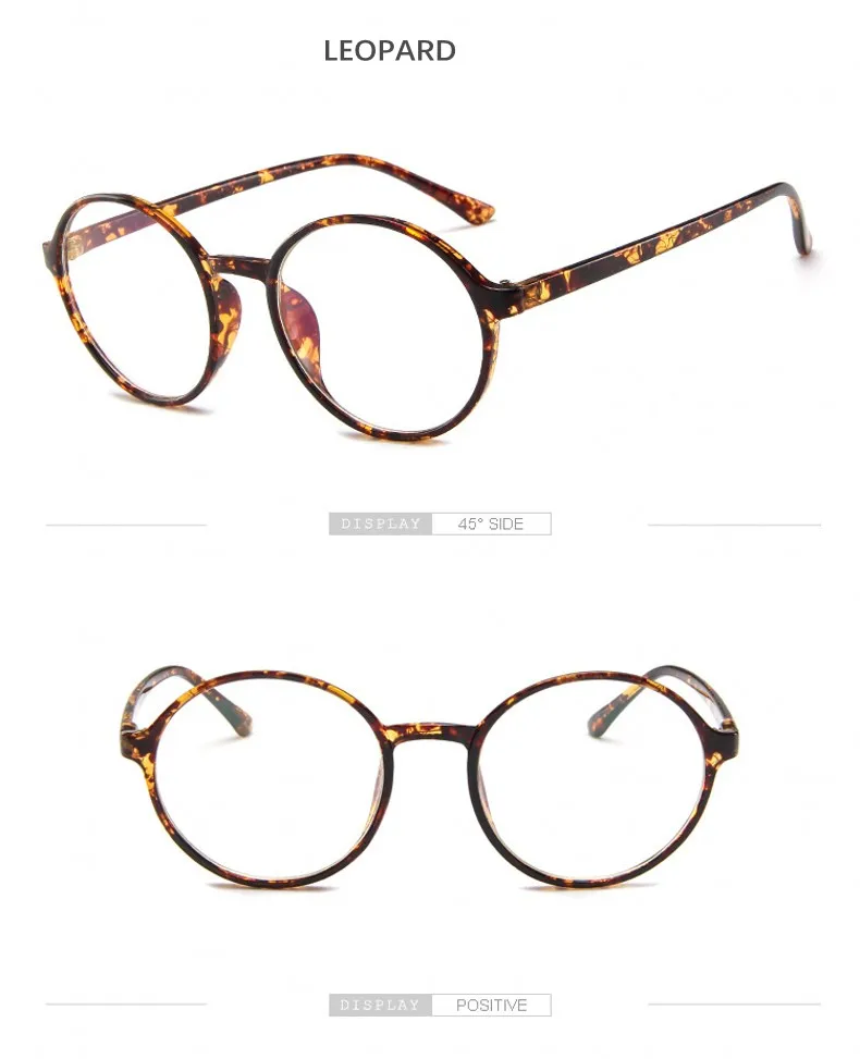 Круглые Женские очки, известный бренд, прозрачные компьютерные очки, оправа, черные очки, женские очки, ботаник, близорукость, прозрачные очки