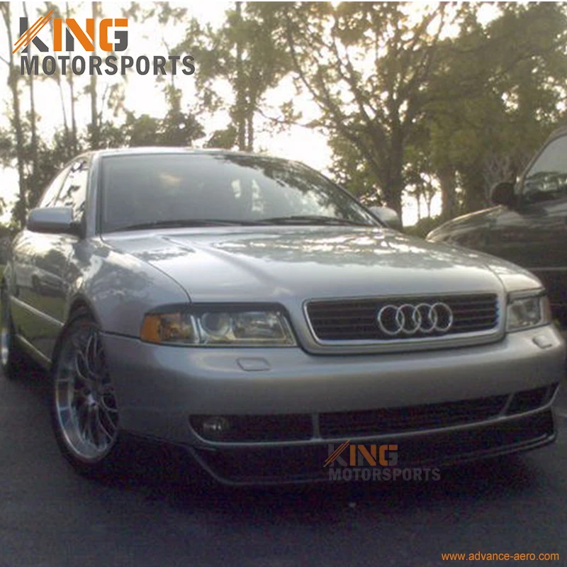 Подходит для 1996 1997 1998 1999 2000 2001 Audi A4 тип O Стиль переднего бампера губ уретана|front