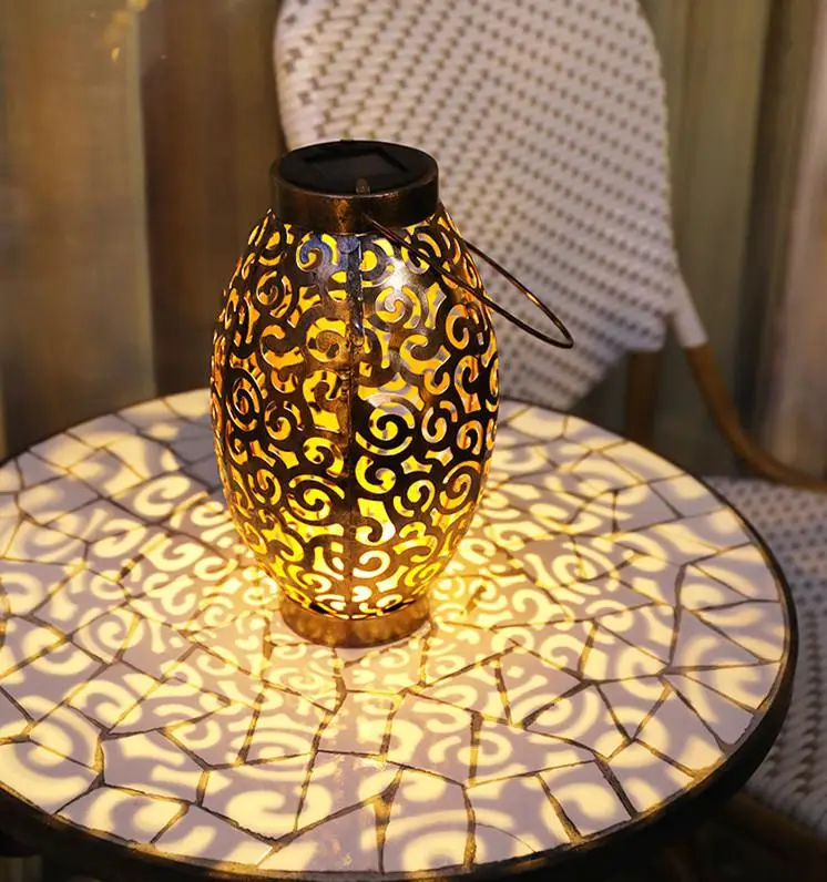 Водонепроницаемый светодиодный светильник на солнечной батарее садовый