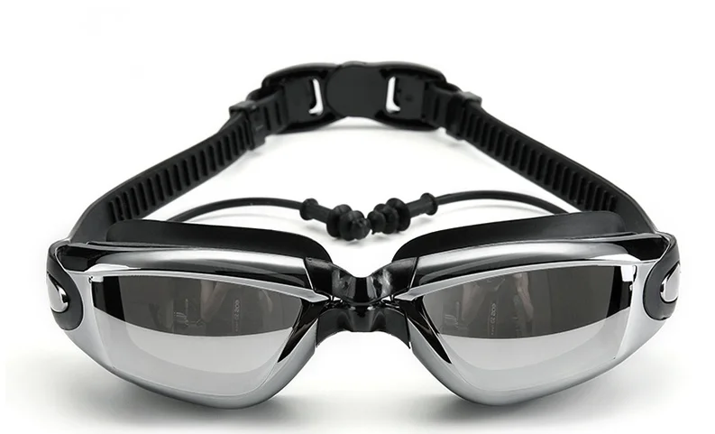 Swimming Glasses Myopia Swimming Pool and Professional Waterproof Earplug Water Formula Electroplating Glasses Diving swimming goggles