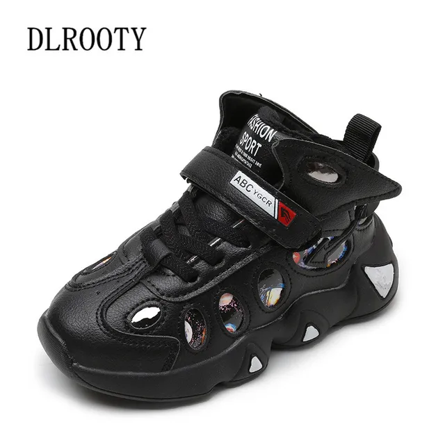 US $12.79 New Sport Children Shoes Kids Boys Sneakers Spring Autumn Net Casual Hook  Loop Casual Girls Shoes