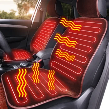 

Car Seat Heater Cushion Warmer Cover Winter Heated Warm High Low Temperature Control Heated Pad Car Seat Car Accessories A30