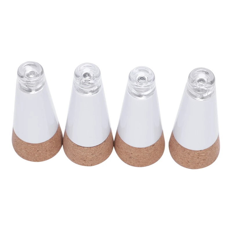 

4x Cork Shaped Rechargeable USB LED Night Light Super Bright Empty Wine Bottle Lamp for Party Patio Christmas