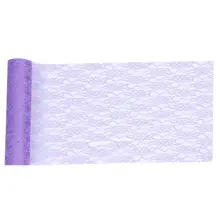 30 см х 10 м винтажный рулон кружева настольная дорожка стол центральный стул створки Кружева Лук Туту материал для свадьбы фестиваль События Стул