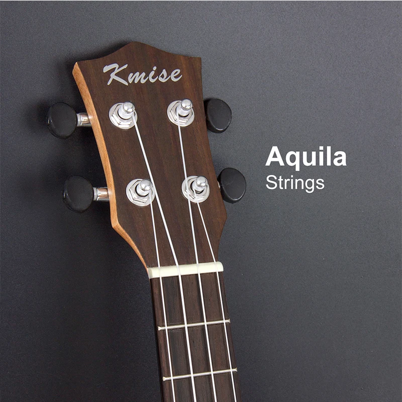 Kmise Solid Spruce концертный набор укулеле Uke Гавайская гитара 23 дюйма 18 лада|fret|fret guitar |
