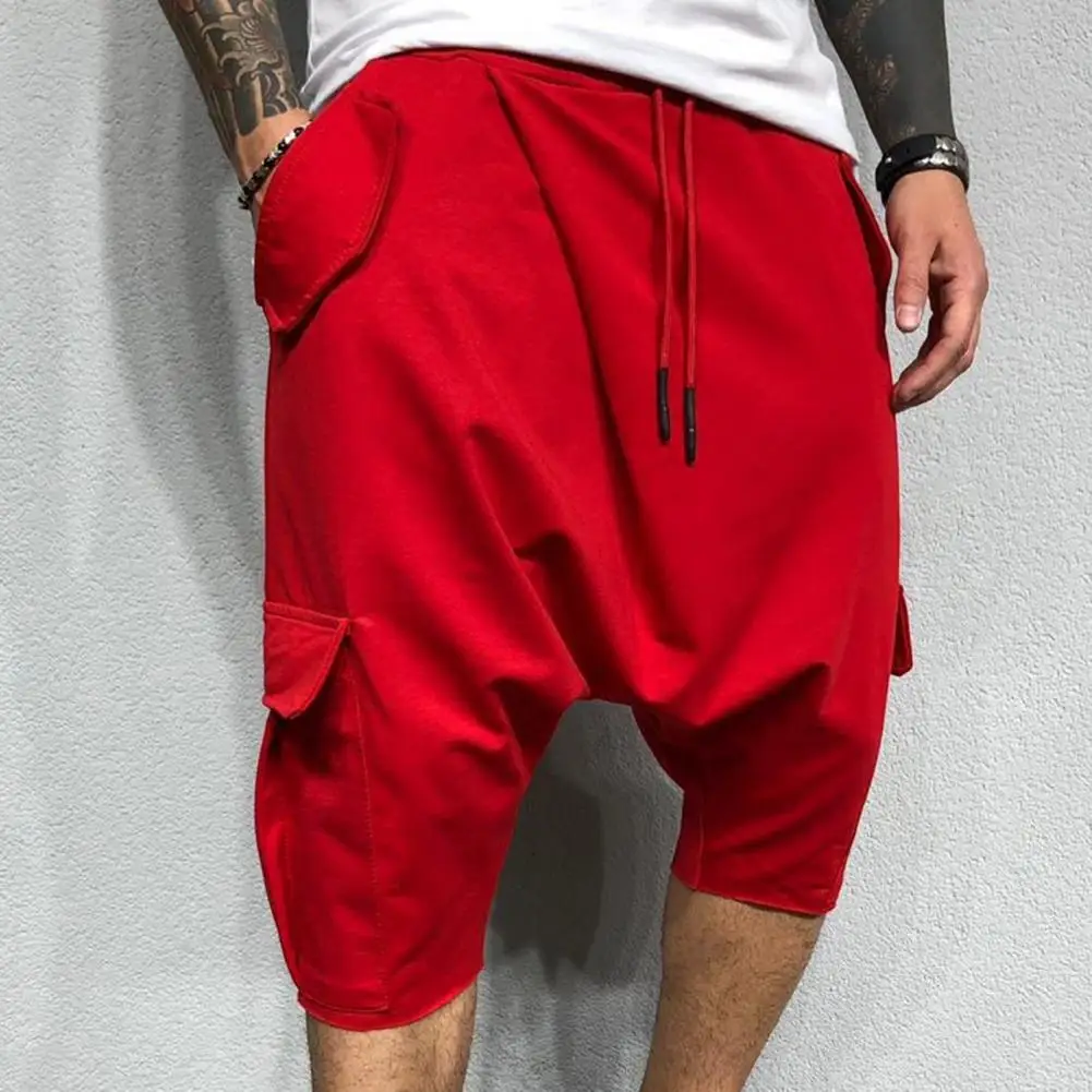 Breathable Shorts Men Casual Shorts Summer Joggers Shorts Men Drawstring Harem Pants Shorts Fifth Pants Mens Shorts short homme 3