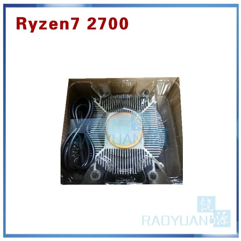 Процессор AMD Ryzen 7 2700 R7 2700 3,2 ГГц, Восьмиядерный процессор 16 м 65 Вт с охлаждающим вентилятором