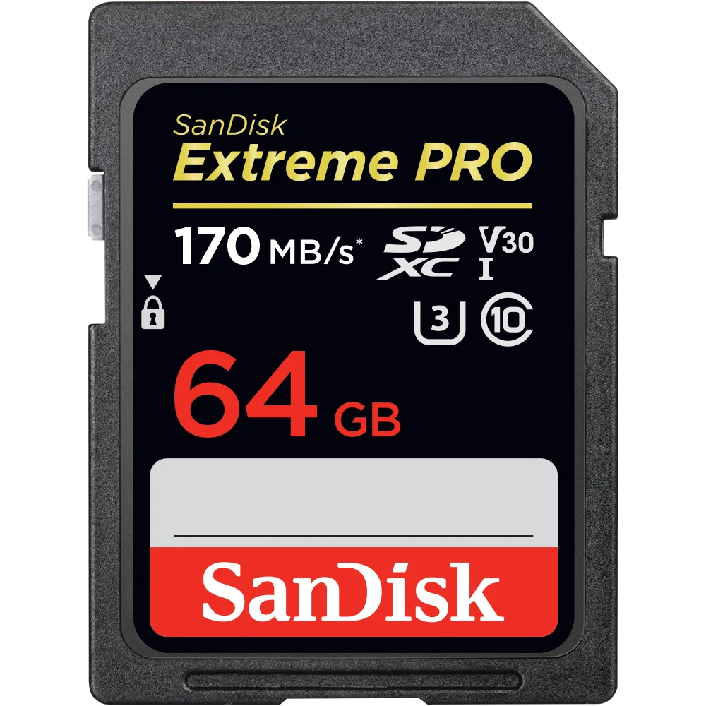 

SanDisk Ultra Original SD card 32GB 95M/S SDHC 64GB 128GB 256GB sd 170mb/s SDXC Class10 Memory Card C10 USH-1 Support for Camera