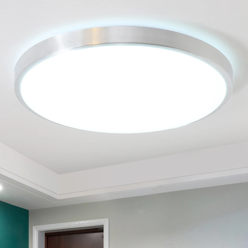 Hallway Bathroom Home Decoration LED Panel Stepless Dimmable Balcony Living Room Round Ceiling Light Surface Mounted Modern