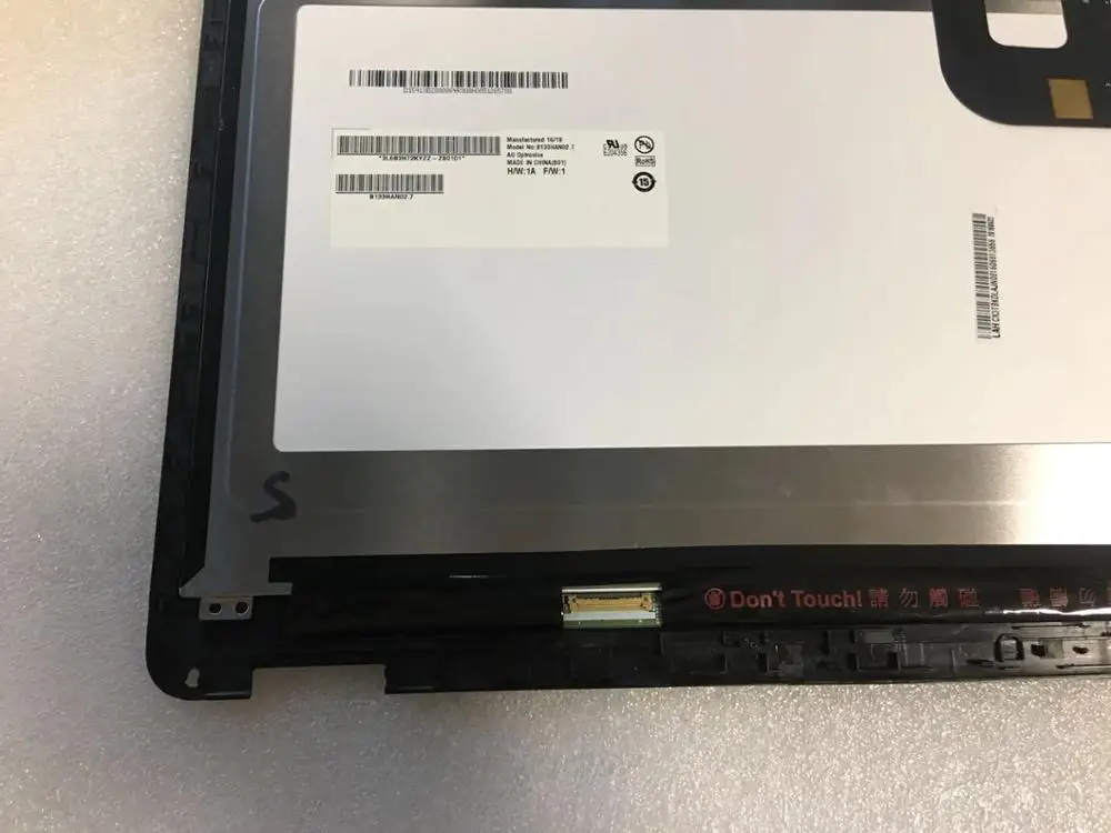 13," для ASUS ZENBOOK UX360CA UX360C ЖК-экран+ сенсорный дигитайзер в сборе B133HAN02.7