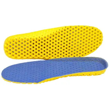 

Sports Insoles Women Men Shoes Pad Silicone Damping Soft Insoles Breathable Absorb Sweat Mountaineer Shoe Inserts random color