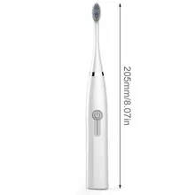 Электрическая зубная щетка Мужская и женская домашняя неперезаряжаемая мягкая щетка для волос Автоматическая водостойкая зубная щетка