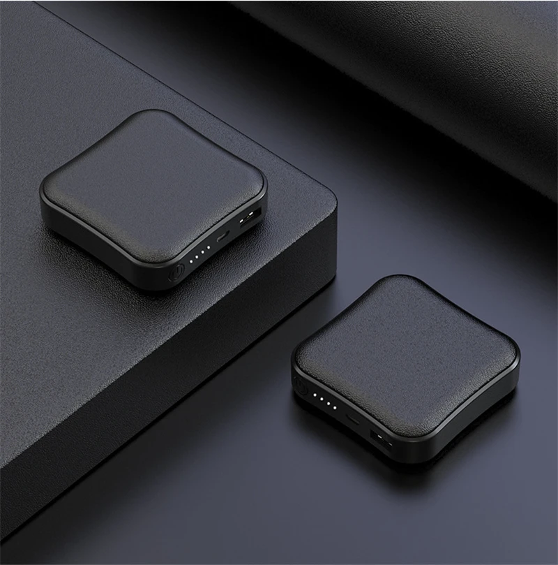 Black 2 10000 мАч Внешний аккумулятор, портативное зарядное устройство для телефона, 18650 аккумулятор, внешний аккумулятор, зарядное устройство для Xiaomi iPhone, повербанк - Цвет: Black 2