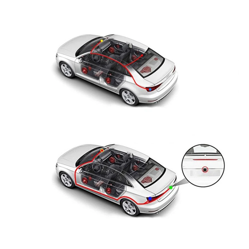 12-дюймовый Пресс Экран версия автомобиля Зеркало заднего вида Реверсивный инструмент вождения Регистраторы 24-часовая регистрация парковки