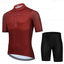  2022 Raudax Men's Cycling Clothes Wear Better Rainbow Team Cycling Jersey Short Sleeve Cycling Clothing Summer Road Bike Sets 
