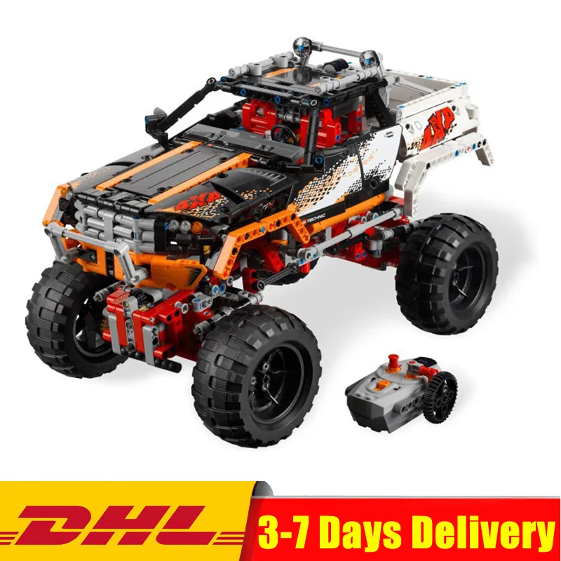 

IN STOCK 20014 1386PCS Ultimate Version The Remote-Control Four-Wheel Drive Off-road Vehicles Building Blocks Toys
