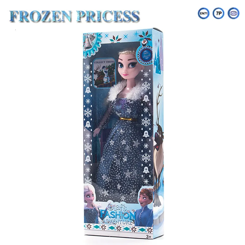 Disney Холодное сердце 2 игрушки Принцесса Кукла Эльза Куклы Анна аксессуары Olfa