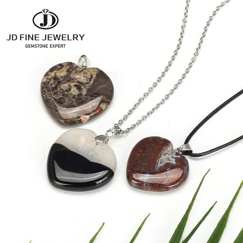 Оптовая продажа 2021 Разноцветные Подвески JD из натурального камня разных цветов