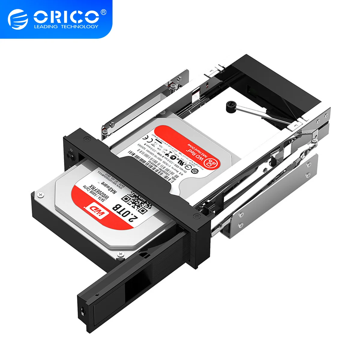 Adapter Caddy Mounting-Bracket Hard-Drive Mobile-Frame ORICO Internal SATA Stainless
