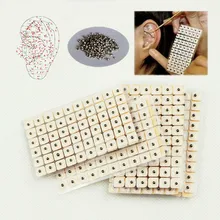 600 шт./партия, наклейки для расслабляющих ушей, ушко иглы для акупунктуры семена ваккарии, ушной массаж, аурикулярный Пастер, пресс, семена