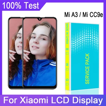 

6.088 inch AMOLED For Xiaomi Mi A3 LCD & Touch Screen Display Replacement For Xiaomi CC9e LCD Digitizer Repair Parts With Frame
