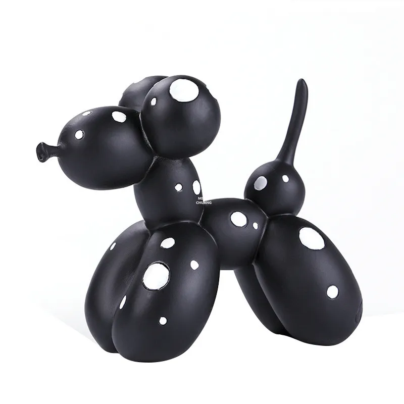 " Моделирование шар собака Джефф КООНС украшения творческий окно дисплей смолы фигурка Коллекционная модель игрушки коробка 13 см V895