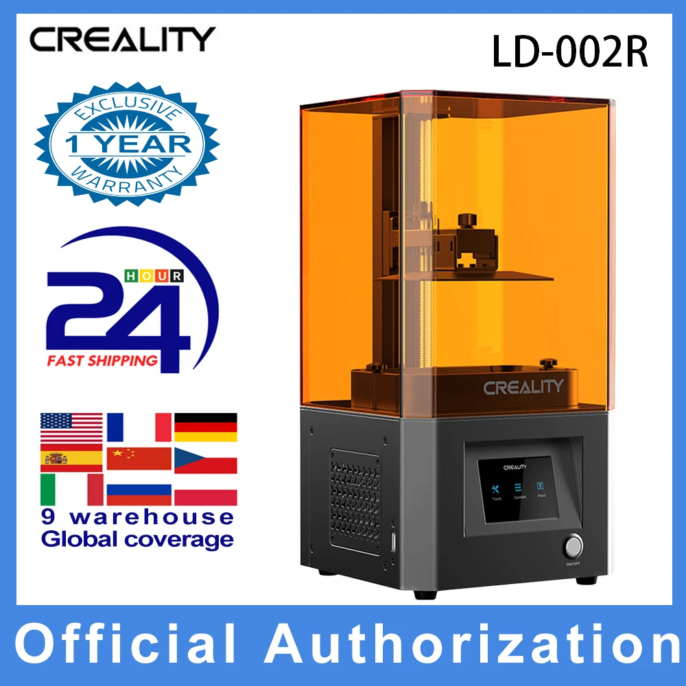 Creality 3D LD-002R УФ-полимерный принтер ЖК-дисплей для фотосъемки шариковые Линейные