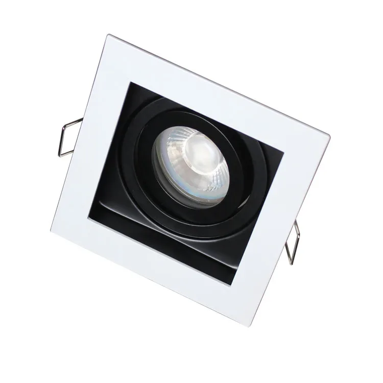 

MR16 GU10 Square Ceiling Lamp LED Anti-Glare Ceiling Spotlight Cob Party Spotlights Project Lamp Manufacturers Direct Selling