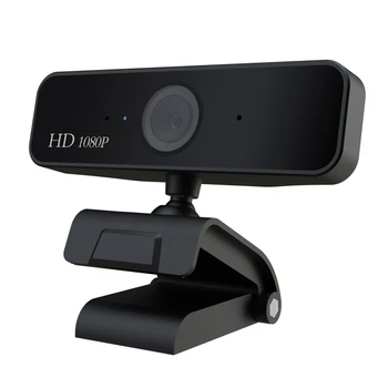 

HOT-HD 1080P USB Webcam Built-In Microphone Auto Focus High-End Video Call Computer Peripheral Camera for PC Laptop