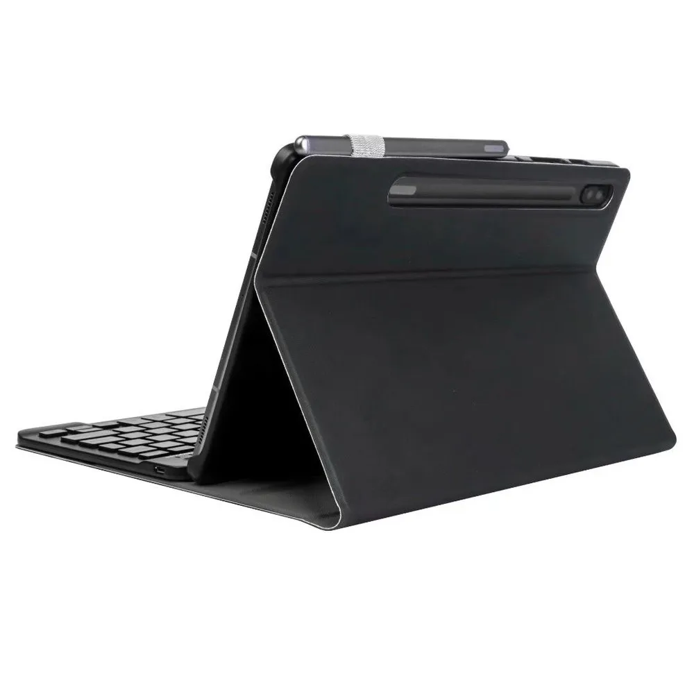 Tablet case with keyboard