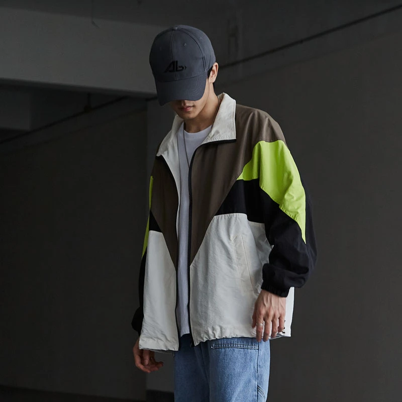 Extfination Streetwear Men Casual Zipper Jackets 2020 Autumn Fashion Patchwork Men's Sport Coats Korean Man Jackets Tops Extfination Streetwear Men Casual Zipper Jackets 2020 Autumn Fashion Patchwork Men's Sport Coats Korean Man Jackets Tops