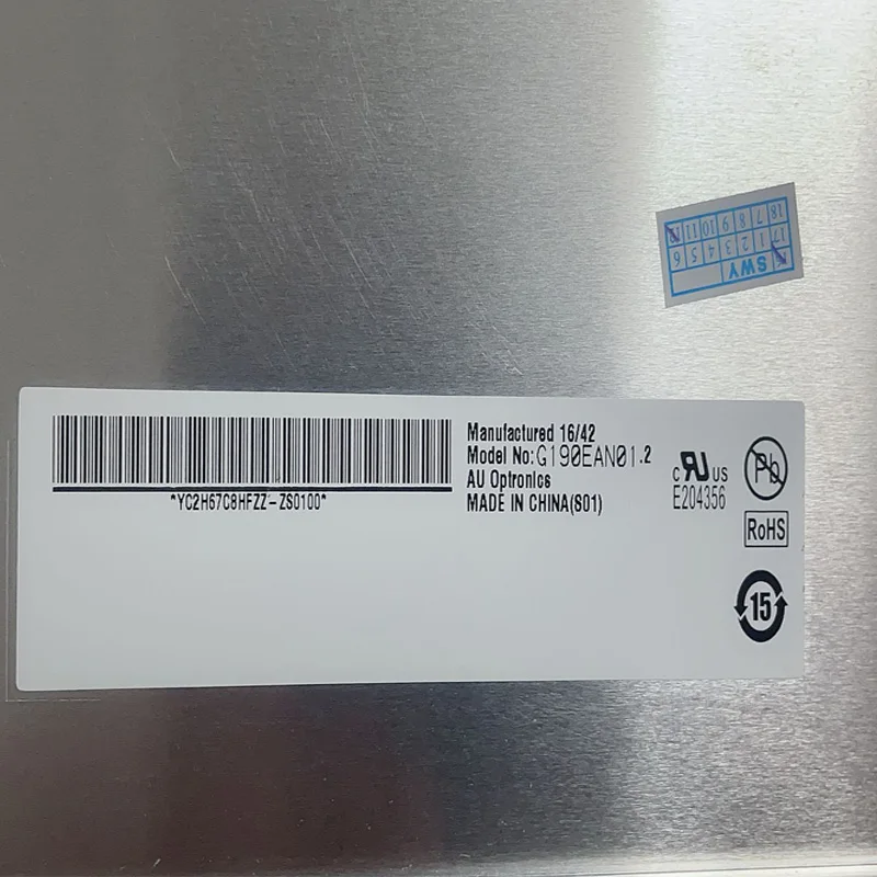 G190EAN01.2   19.0 ġ 1280x1024 LVDS 30  ÷  ׷  1300 cd/m 60Hz 1000:1 LCD ũ G190EAN01 2