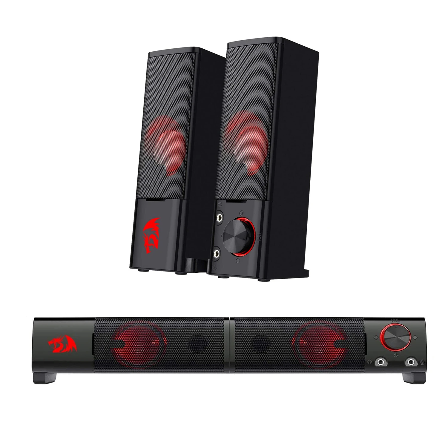 

Игровые колонки Redragon GS550, 2,0 каналов, для домашнего ПК, ноутбука, телевизора