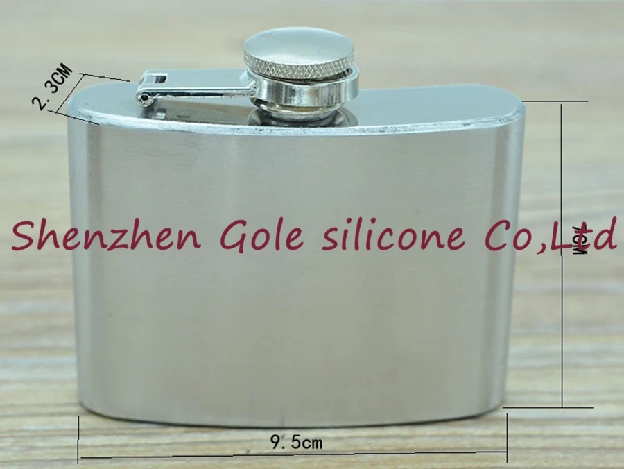 200 шт, 4 унции, нержавеющая сталь, карманная фляга, русская фляга, Мужская маленькая портативная мини-бутылка, кувшин для виски, маленькие подарки для мужчин